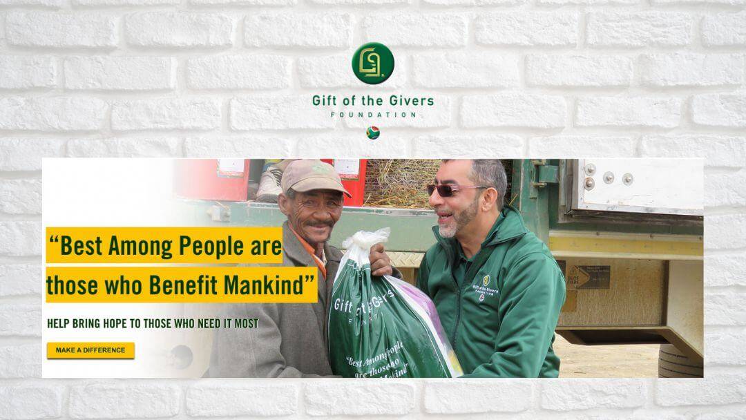 Meet Gift of the Givers, the charitable organisation that EMERGIVAC supports